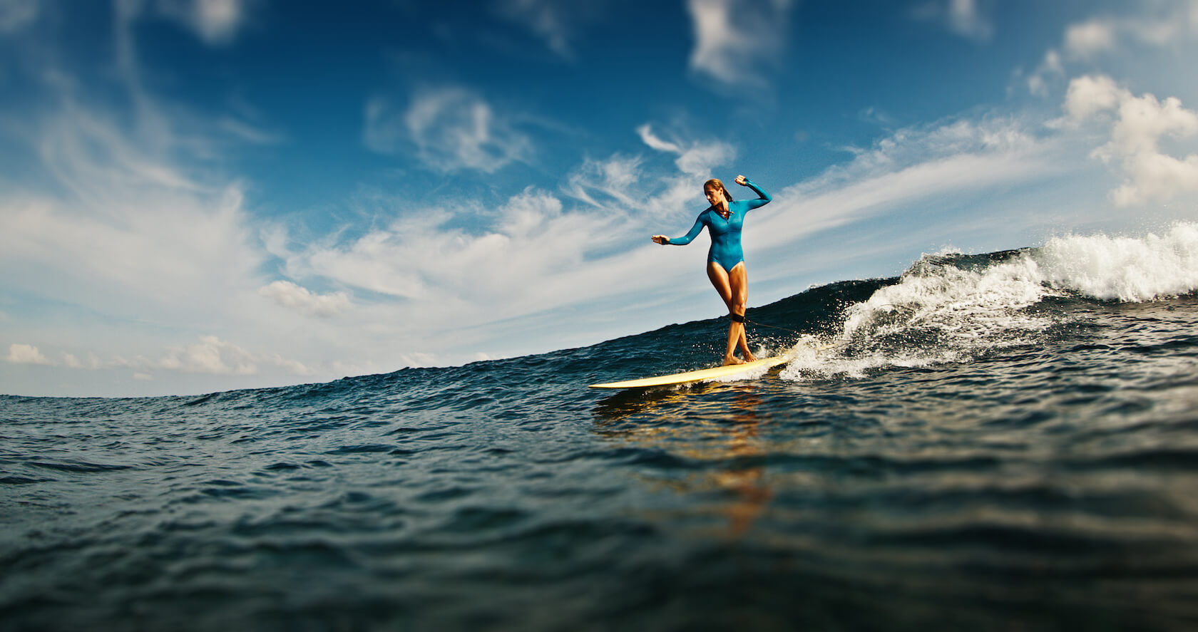 Golden hour surf